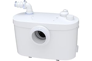 SFA - Sanibroyeur Silencieux (46 dB) Sanipro XR Up - Broyeur WC pour Salle de Bain Complète - Installation et Maintenance Facilitées - 43,2 x 23,9 x 31,9 cm - 400W - Made in France