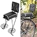 Produktbild Vintage Retro Fahrrad Gepäckträger Rücksitz Sitz Sattel mit Halterung Klassik Bike MTB