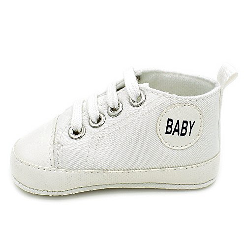 QZBAOSHU Säuglingskleinkind erste Wanderer schuhe weiche untere Segeltuch-Schuhe für Baby-Mädchen-Baby-Jungen