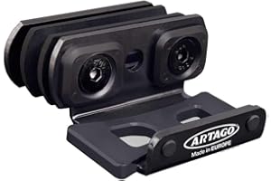 Artago K400 Support Universel pour Antivol Moto 30X14 et 30X10, à Fixer sur Les Barres en V des Repose-Pieds