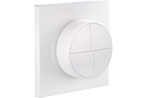 SONOFF Fusion Zigbee Smart Scene Button SNZB-01M, trådlös brytare | 16 anpassningsbara åtgärder, Zigbee Binding och TouchLink-ljusstyrning, kompatibel med Home Assistant, SmartThings, hub krävs