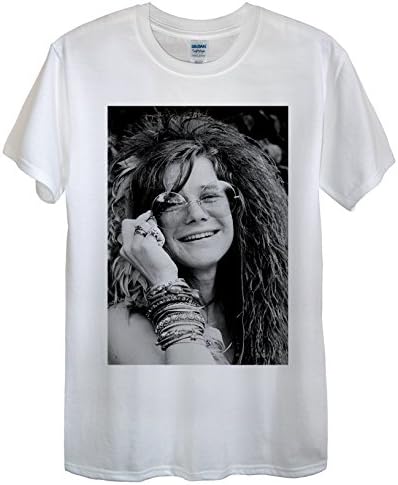 GETSHIRTED Janis Lyn Joplin T-Shirt Pearl Psychedelic Rock Unisex