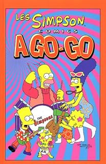 jaquette livre Les Simpson : A go-go