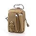 Produktbild Unigear Taktische Hüfttaschen molle tasche Gürteltasche MOLLE EDC Beutel Militär ideal für Outdoorsport Multifunktionen praktische Ausrüstung mit extrafreiem Aluminiumkarabiner (Braungelb)