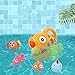 Produktbild TianranRT Wasserspiele Garten/Baby Baden Wasser Baden Schlucken Spielzeug Große Fische Kleine Fische Spray-Set Von Interessanten Tieren-Orange