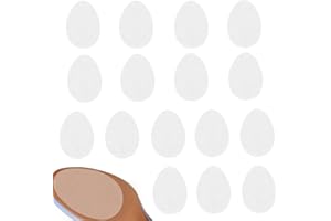 GUKASXI Antypoślizgowe podkładki na buty na wysokim obcasie, silikonowe samoprzylepne antypoślizgowe uchwyty do butów na spodzie butów, owalne uchwyty na buty, podeszwa z ochraniaczem, antypoślizgowe podkładki na podeszwie, antypoślizgowa naklejka na podeszwę, biała