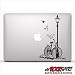 Produktbild Laterne Macbook Aufkleber Mac Sticker Skin passend für alle Größen