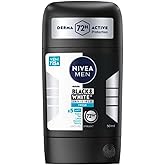NIVEA Men Erkek Stick Deodorant Black&White Invisible Fresh 72 Saat Anti-Perspirant Koruma, 50 ml