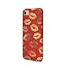 Produktbild Ouneed® Für iPhone 8 4.7 Zoll Hülle , Luxury bling Glitzer Lippen TPU Silikon Schutz Handy Hülle Case Tasche Silikon Crystal Case Schutzhülle For iPhone 8 4.7 Zoll (Rot)