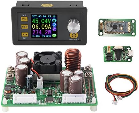 Kreema DPS5020 DC Constant Voltage Current Step-down Regulator, MODBUS Bluetooth Programmable Power Supply Module Voltmeter Ammeter Display 0-50V, 0-20A