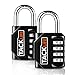 Price comparison product image Luggage Locks, TACKLIFE HCL1B Heavy Duty 4-Digit Re-settable Security Combination Codes Locks, Suitcase Padlocks for Indoor & Outdoor Daily Use