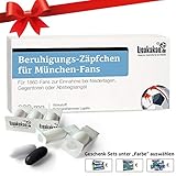Inhalt: 1x Packung Beruhigungs-Zäpfchen (Lakritz Dragees inkl. gemein witzigem Beipackzettel)