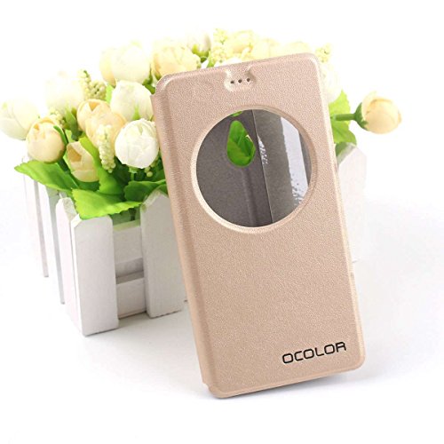 Guran Funda de Cuero No carcasa interior Para Leagoo T1 Smartphone con Funci n de Soporte Flip Case Cover--dorado reviews Guran Funda de Cuero No carcasa interior Para Leagoo T1 Smartphone con Funci n de Soporte Flip Case Cover--dorado