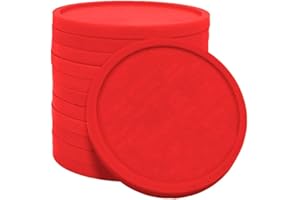 CombiCraft Monete vergini / Monete di consumo Rosse - Ø29mm - 100 pezzi