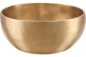 Sonic Energy Uniwersalna misa dźwiękowa do medytacji, jogi i uzdrawiania dźwięku, 400 g, w zestawie materiałowa osłona i pierścień filcowy (SB-U-400)