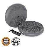 Stability Balance Disk :: Best Bumpy Chair Cushion Seating Disc :: Wobble / Wiggle Air Seat Disks for Kids in Classroom :: Top Adults Core Strength Training and Exercise