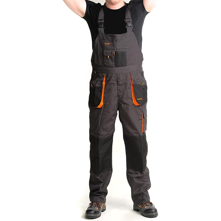 Arbeitshosen Männer SARA Workwear Latzhose Herren Mit Stretch