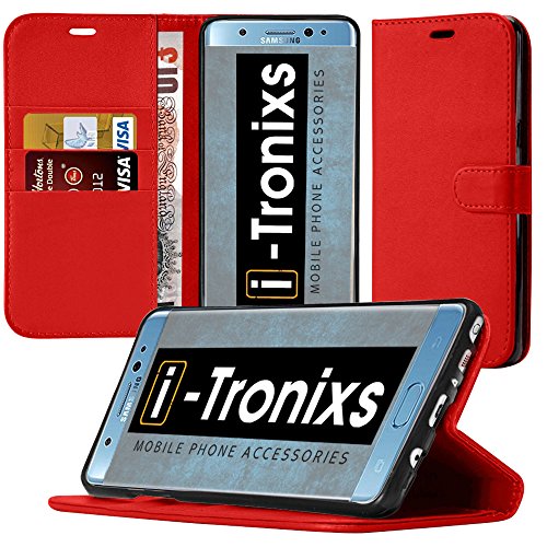 Motorola Moto E4 h  lle  Tasche  Telefonkasten   rot  Abdeckung f  r Motorola Moto E4 Geh  use aus robuster Kohlefaser Buchstil PU Leder Geldb  rse el