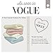 The Little Green Sheep Organic Knitted Baby Blanket (White)