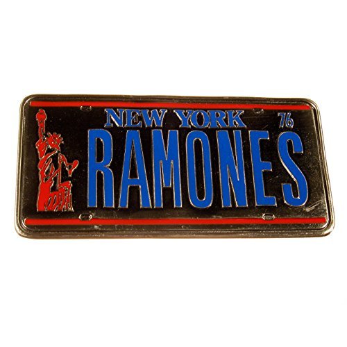 Preisvergleich Produktbild Buckle New Yorker Punkband Ramones - Gürtelschnalle