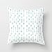 Produktbild BHWYK Decorative Square Pillow Covers Cushion Cover Arrow Pattern! Throw Pillow Case 18x18 Inches