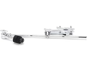 KIMISS Brazo de Platillo Soportes de Platillo Kit de Plata Abrazaderas de Extensión con Almohadilla de Fieltro Accesorios para Instrumentos de Percusión