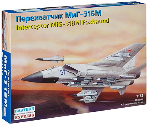 Preisvergleich Produktbild Eastern Express 72116 - MiG-31 BM Foxhound Russian Jet Interceptor