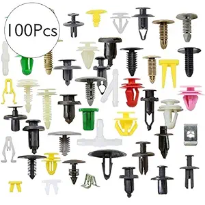 Leepesx Auto Fastener Kit Car Universal Nylon Fixing Clip Rivet for Car Door Panels Retainer Line