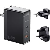 mcdodo Gan 100W 3-Port Fast Charger, Black