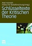 Image de Schlüsseltexte der Kritischen Theorie