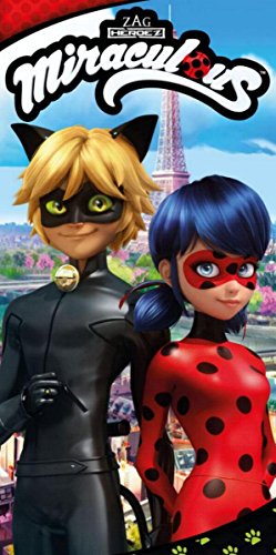 Preisvergleich Produktbild Disney – Ladybug Strandtuch Let 's Hug, lb17016, 140 x 70 cm