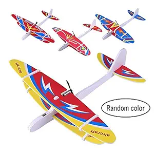 Onmall Rechargeable Foam Glider Hand Throwing Aircraft Electric Airplane