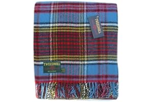 TWEEDMILL TEXTILES - MADE IN THE UK Anderson Tartan Knee Rug - Pure New Wool - British Made