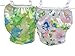 Three Little Imps Set of 2 Patterned Baby Swim Nappies- 1-2 year old- Sea themes