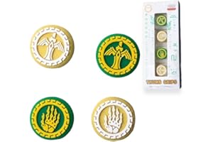 PRYSM GAMING Zelda Tears of the Kingdom - Lot de 4 grips de pouce - Compatible avec Nintendo Switch Joy-Cons OLED et Switch Lite Coque de protection en silicone