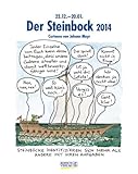 Image de Der Steinbock 2014: Sternzeichen-Cartoonkalender