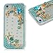 Produktbild Spritech (TM) 3D Handmade Luxury Blue Diamond Rhinestone-Entwurf klar Hart Caver iPod Touch 6