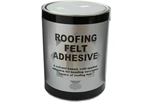 ASHBROOK ROOFING Roof Felt Bonding Adhesive Cold Applied Sealant 5ltr