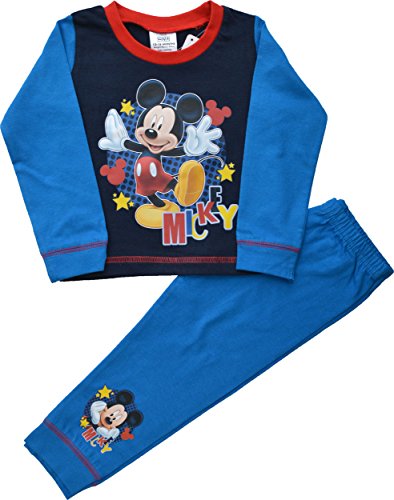 Boys Disney Mickey Mouse Star Pyjamas Size 18-24 Months