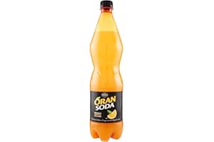 LEMONSODA 12x Oransoda PET 1 L Campari Flasche Orange Soda Limonade italienisch