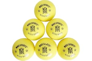 MARIB Wind Cricket Balls - Indoor & Outdoor Soft Training Cricket Ball for Coaching Practice