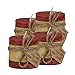 Produktbild Frost Candle Kerzen in diversen Farben D 6,5 cm H 14,5 cm (4-er Set, Signal Red)