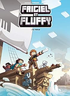 jaquette livre Frigiel et Fluffy T05 - L'île perdue