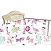 Ready Steady Bed Children's Cot Size Cute Pets Print Duvet Cover & Bumper Set. Size: 100cm x 120cm