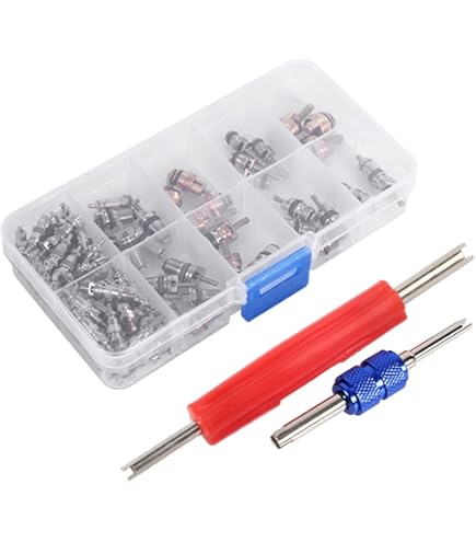R410A R22 Valve Core Remover Installer Tool met Dual Size SAE 1/4