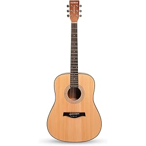 Kadence A281 Professional Acoustic Rosewood guitar (Natural, Beige)