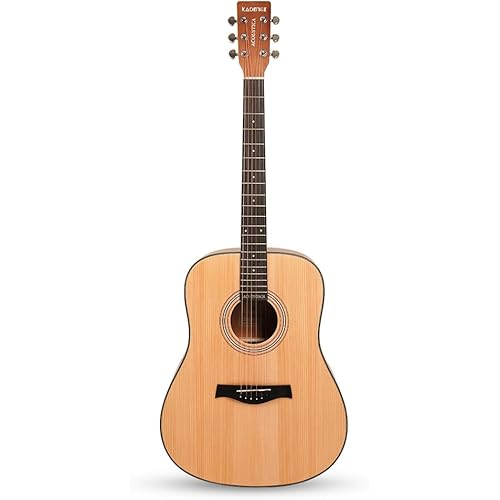 Kadence A281 Professional Acoustic Rosewood guitar (Natural, Beige)