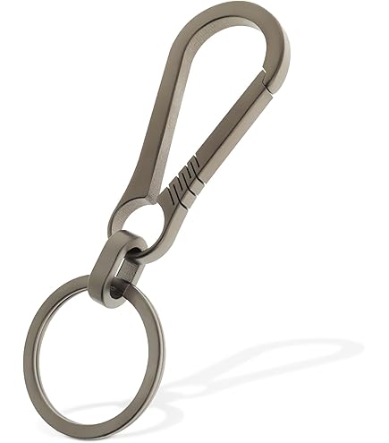 Accessoire Camping Randonnée 10 Mousquetons En D Aluminium Temlum - Noir - Pour Camping, Randonnée, Porte-Clés (5 Tailles Disponibles) Clip Porte-clés Extérieur