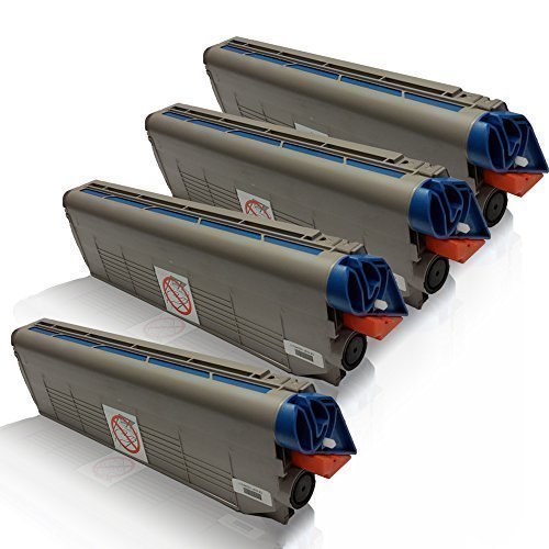 4x toner cartridges compatible for OKI C-831Series C-831 N C-831 DN C-831 DM C-831 CDTN C-840 Series C-841 cdtn C-841 dn C-841 N Black Cyan Magenta Yellow - Economy set - Office Pro Series