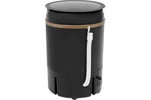 DCSYOG Mini Waschmaschine mit Schleuder Funtkion, Tragbare Camping Waschautomat bis 4.5L Mobile Waschmaschine Toploader Miniwaschmaschine